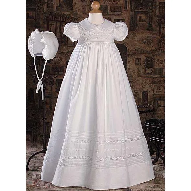 Aveline Cotton Baptism Gown