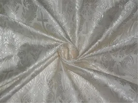 Brocade Fabric Ivory Color 44&quot;-vestment design