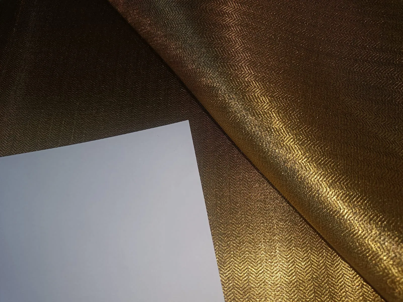 Brocade Tissue fabric available in 3 colors namely metallic antique gold / Reversable silver gold AND Silver Grey color 44" wide BRO888