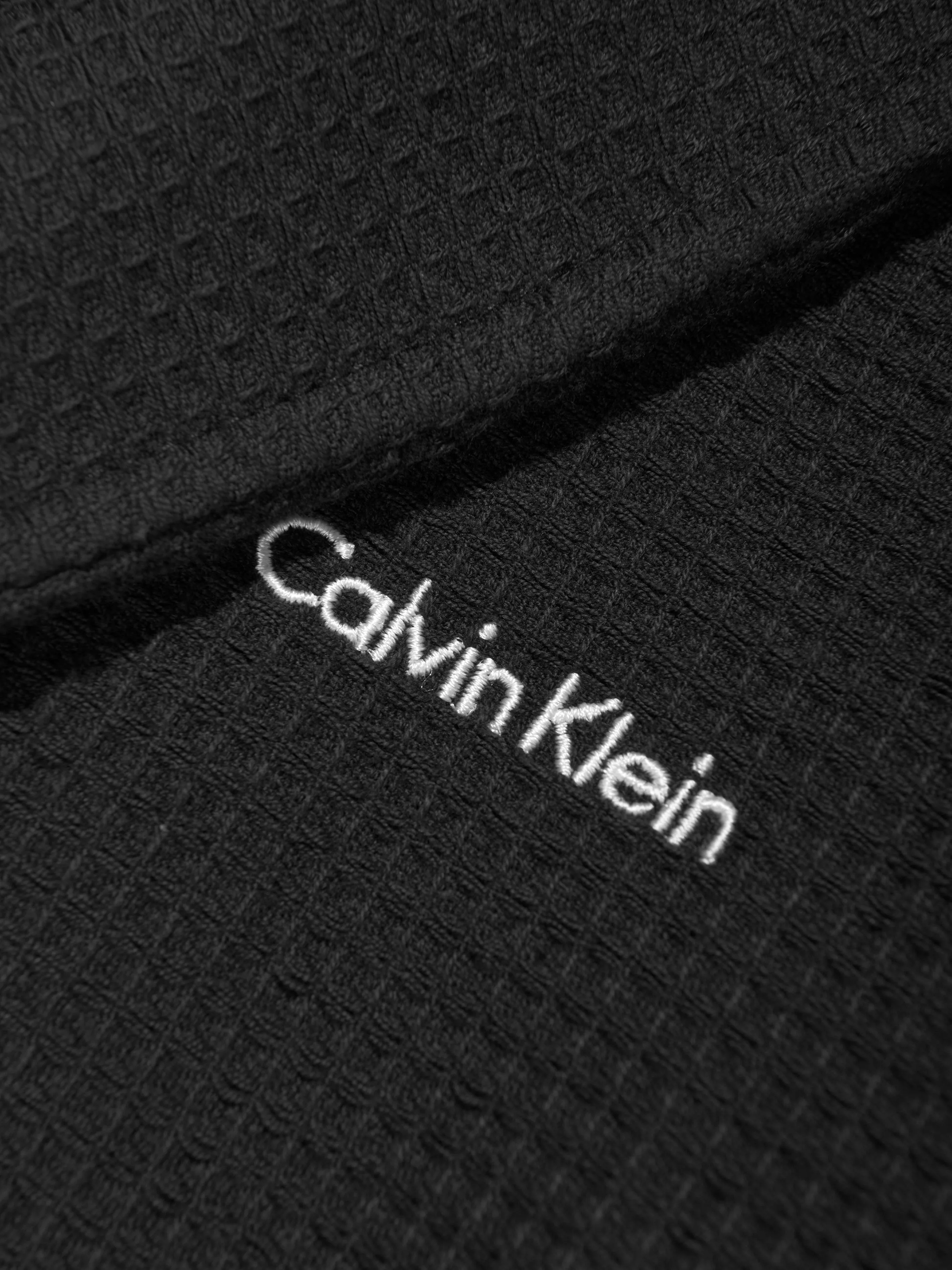 Calvin Klein Kids Bathrobe in Black