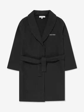 Calvin Klein Kids Bathrobe in Black