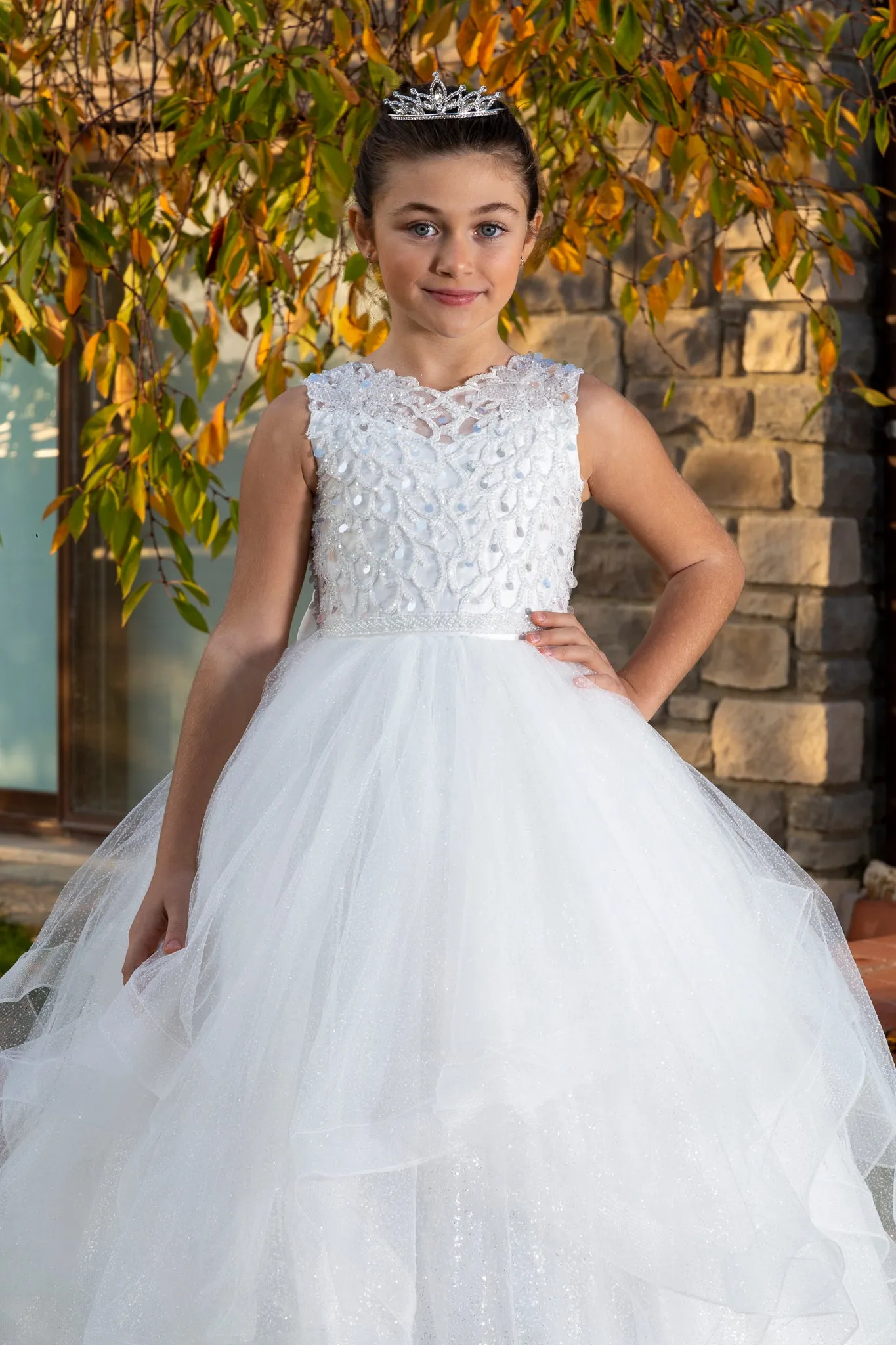 Charming Elegance Girls Formal Dress