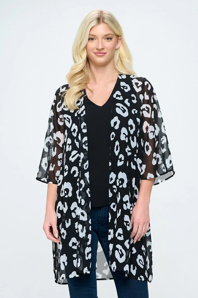 Cleo Chiffon Cardigan