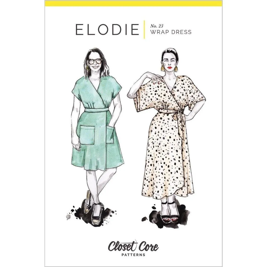 Closet Core Patterns Elodie Wrap Dress