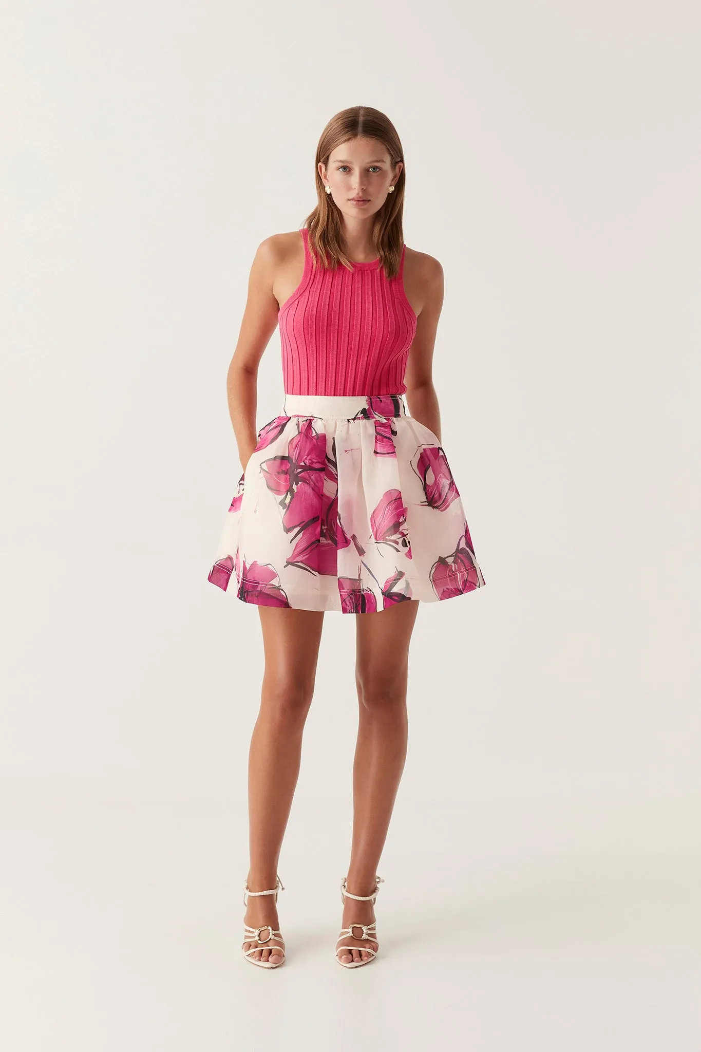 Dixie Flared Mini Skirt