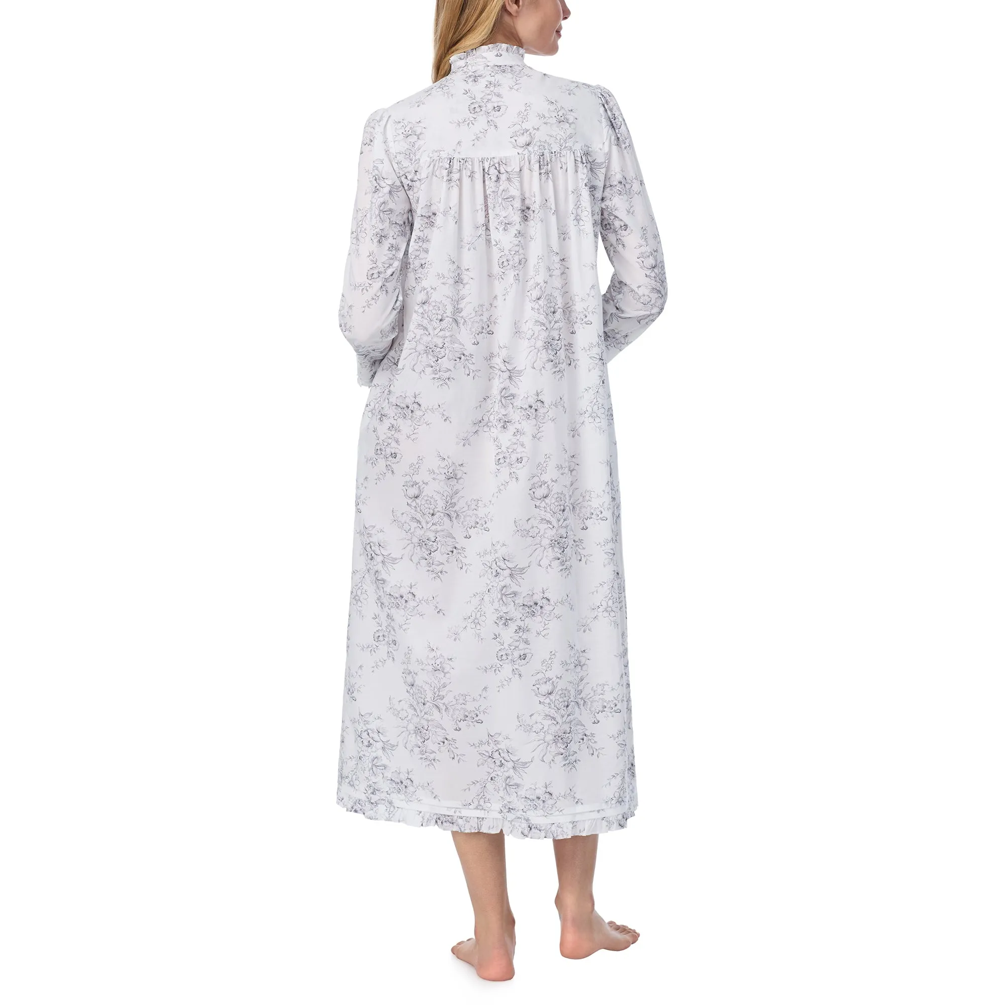 Eileen West 50" High Neck Button Front Robe