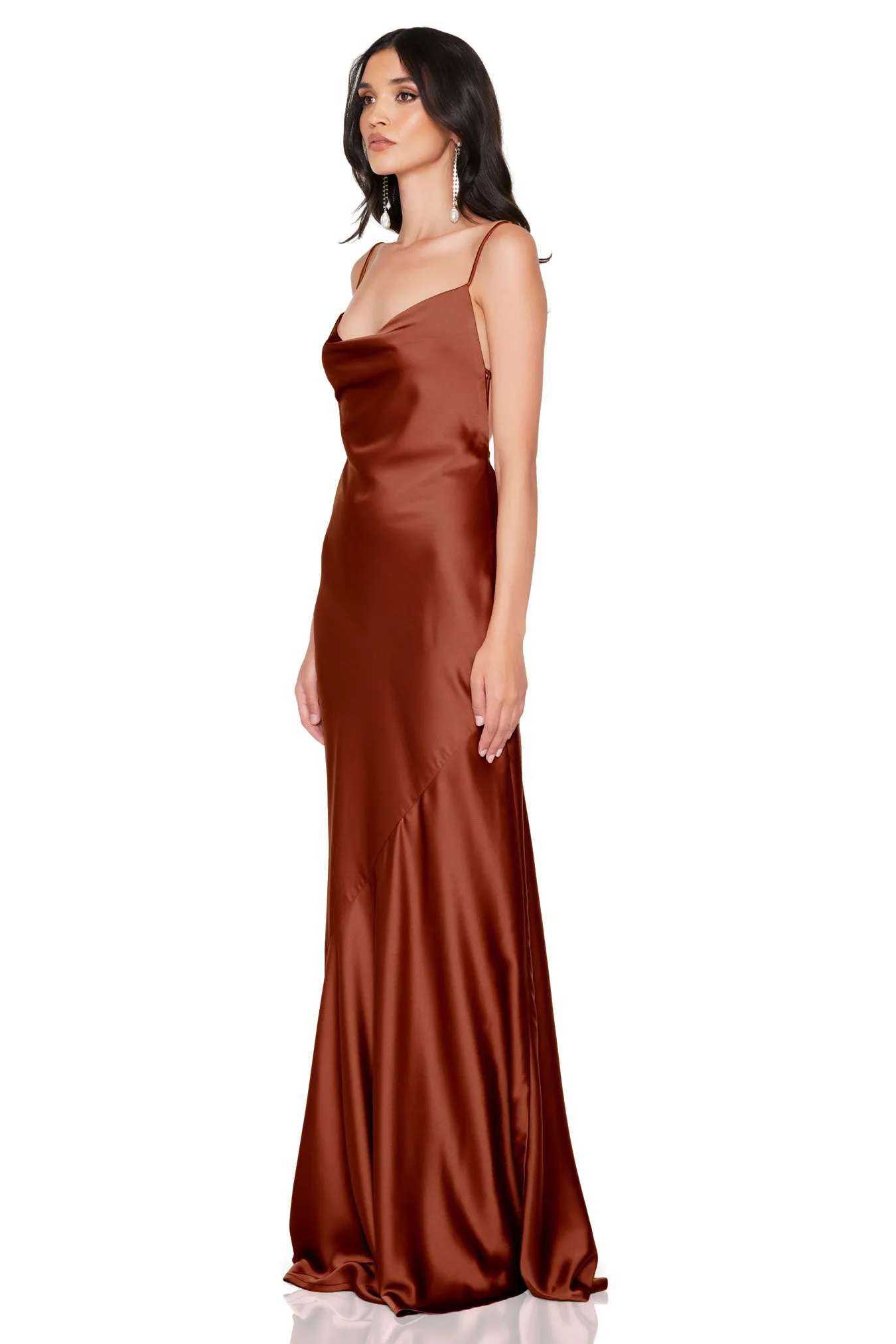 Entice Drape Gown