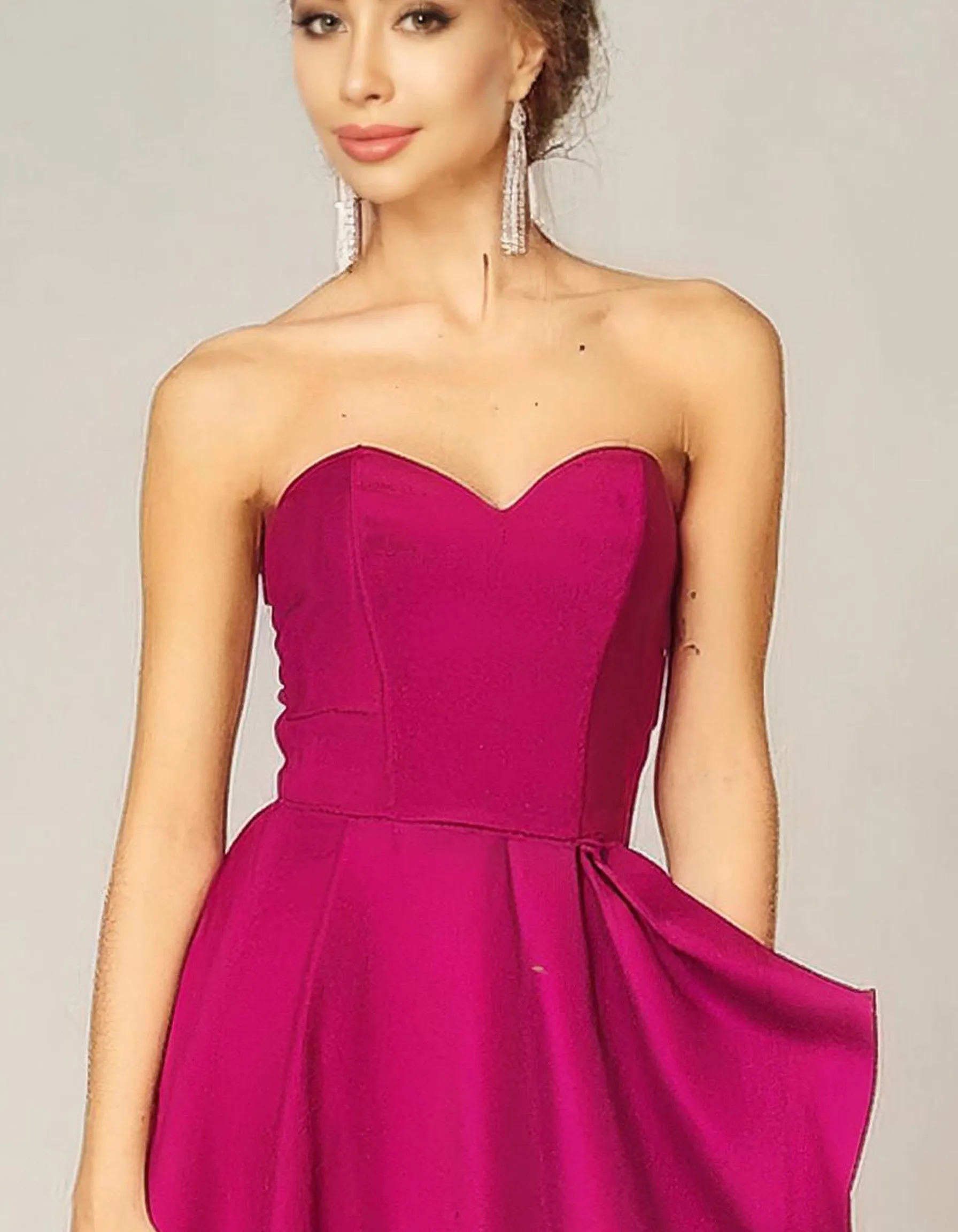 Fuchsia Passion Evening Gown