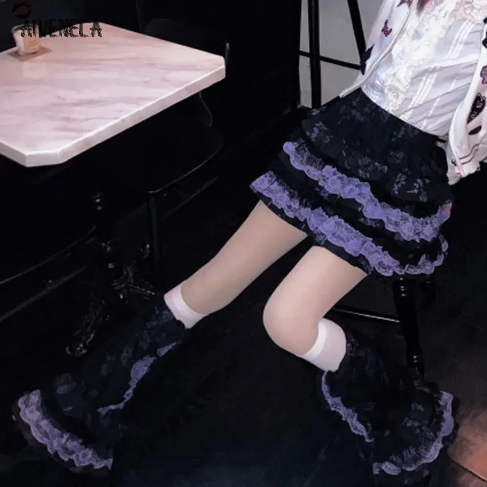 Harajuku Kawaii Lolita Lace Skirt