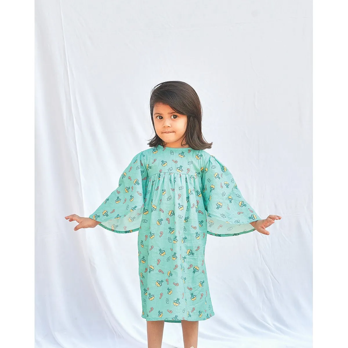 Joyshroom Dress | For kids of age 3-8 years