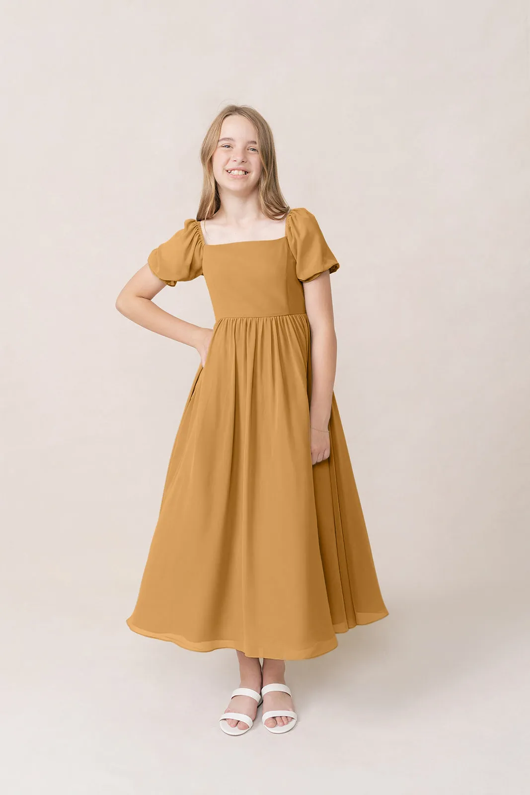 Juniors Maeve Chiffon Dress | Made To Order