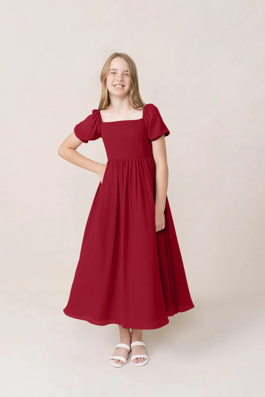 Juniors Maeve Chiffon Dress | Made To Order