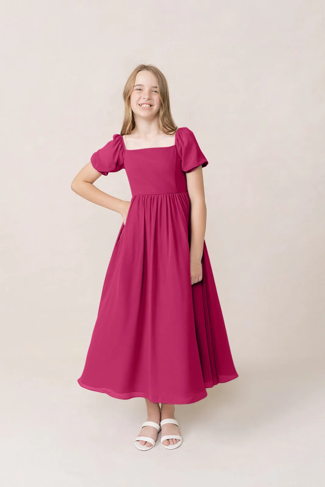 Juniors Maeve Chiffon Dress | Made To Order