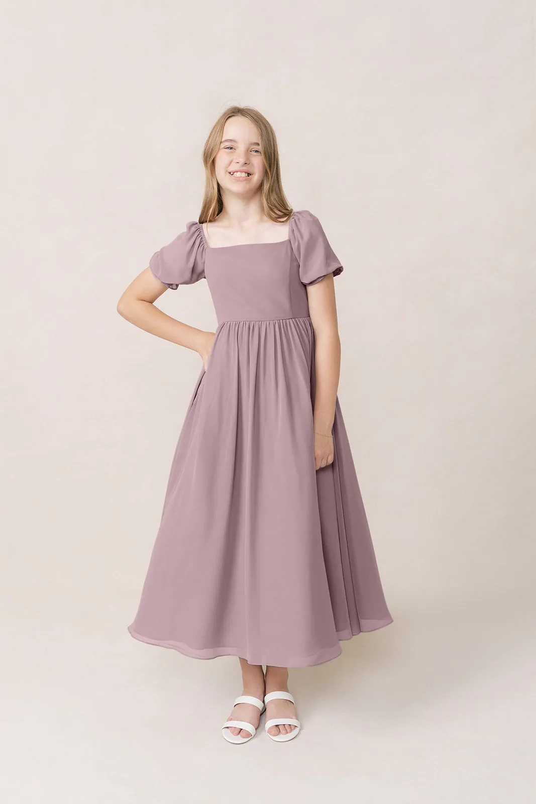 Juniors Maeve Chiffon Dress | Made To Order