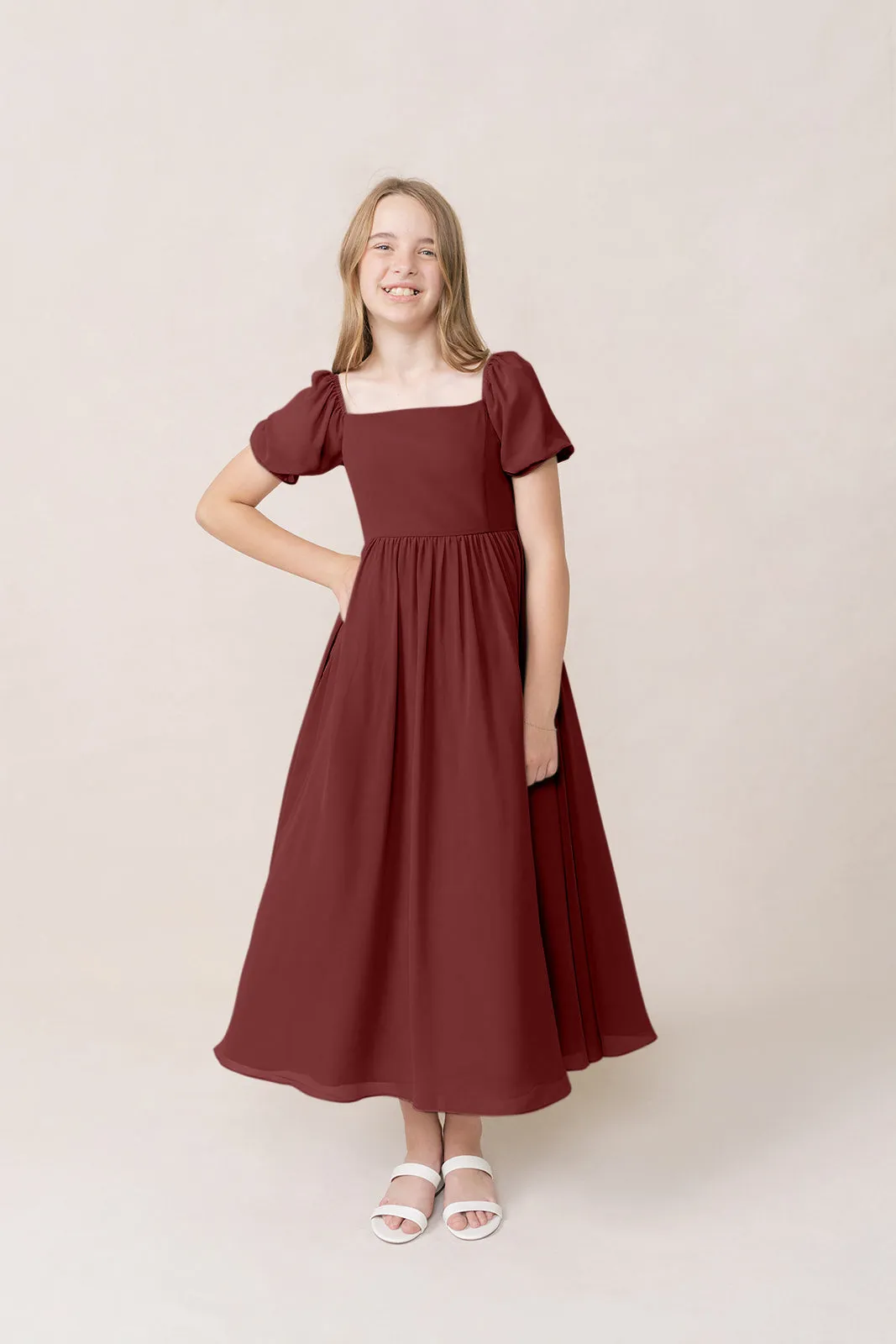 Juniors Maeve Chiffon Dress | Made To Order