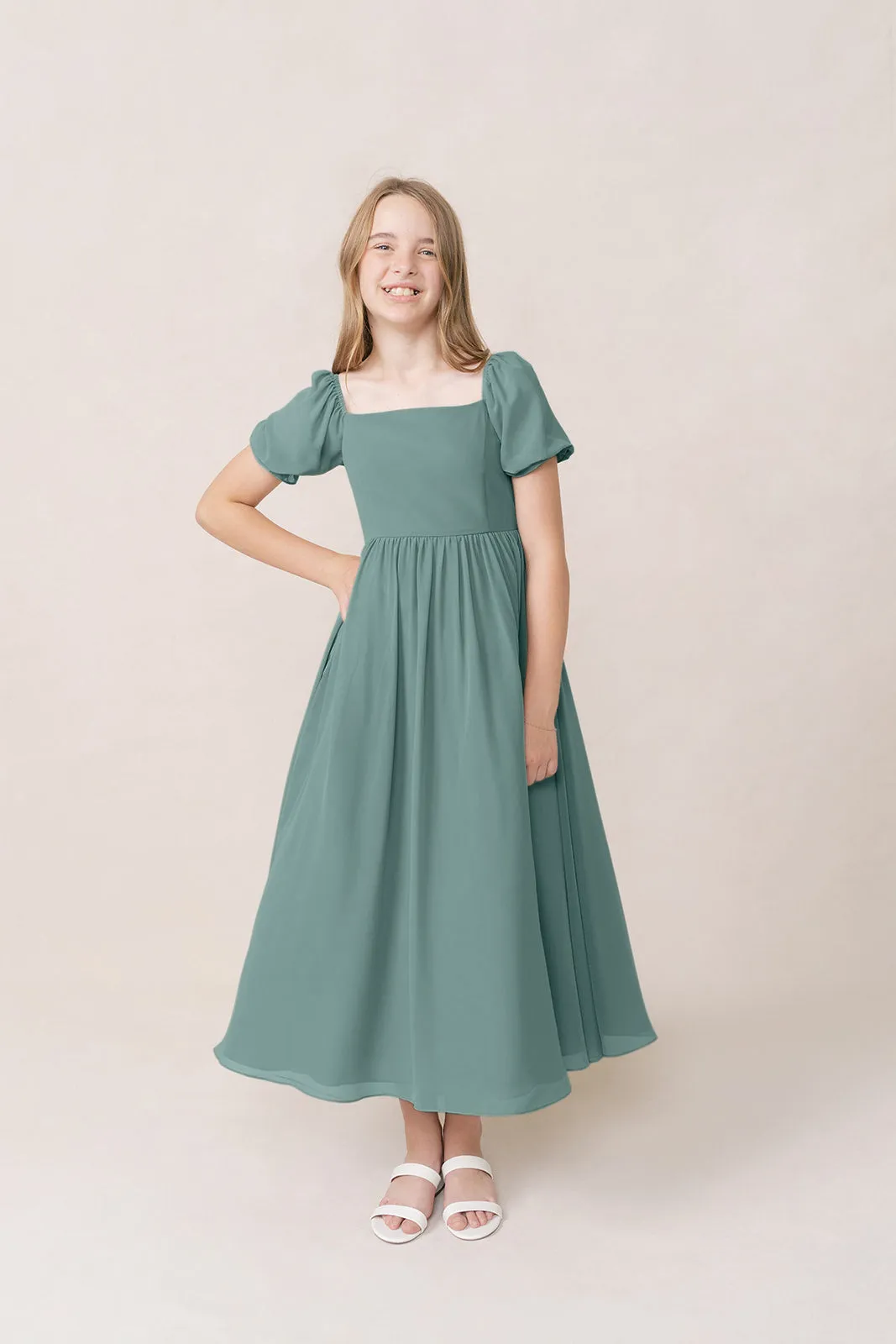 Juniors Maeve Chiffon Dress | Made To Order