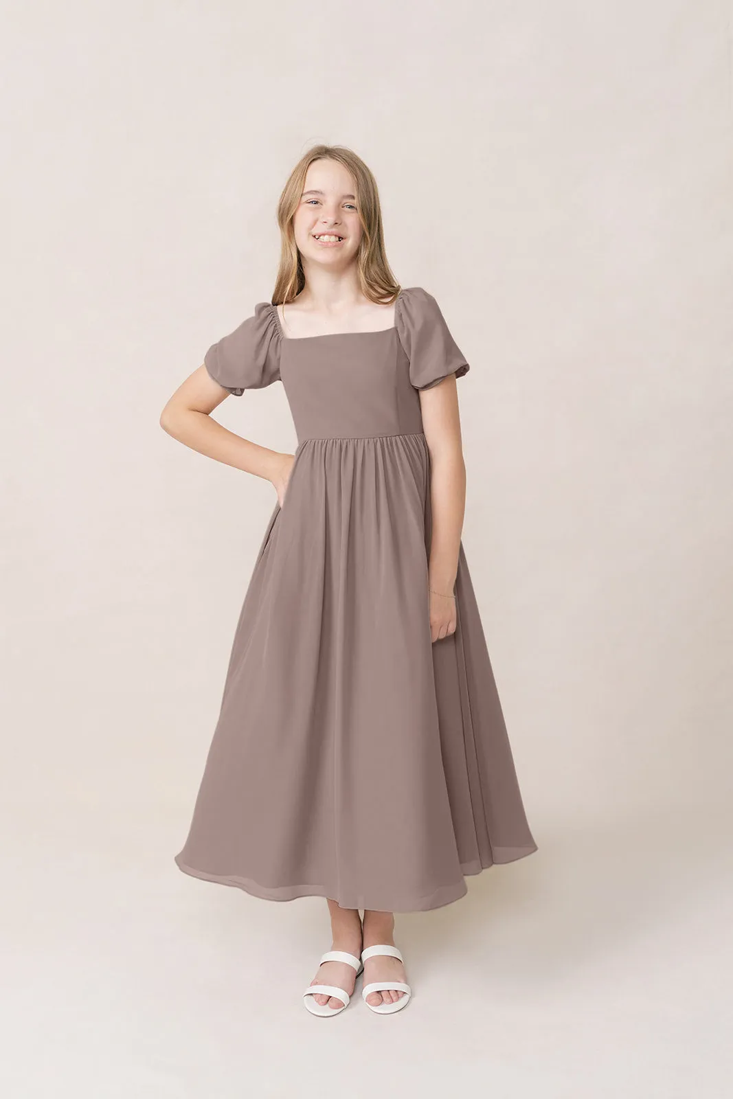 Juniors Maeve Chiffon Dress | Made To Order