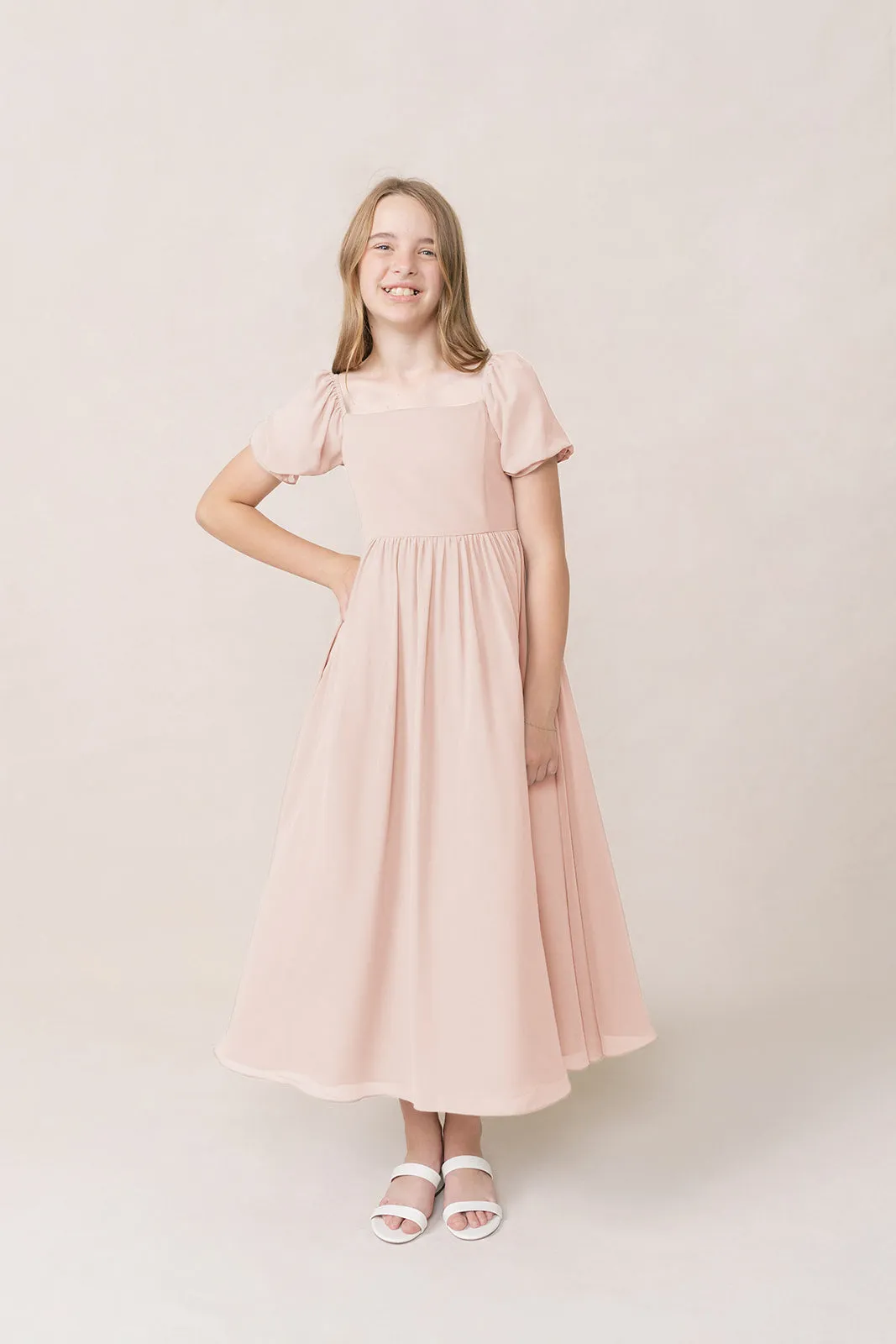 Juniors Maeve Chiffon Dress | Made To Order