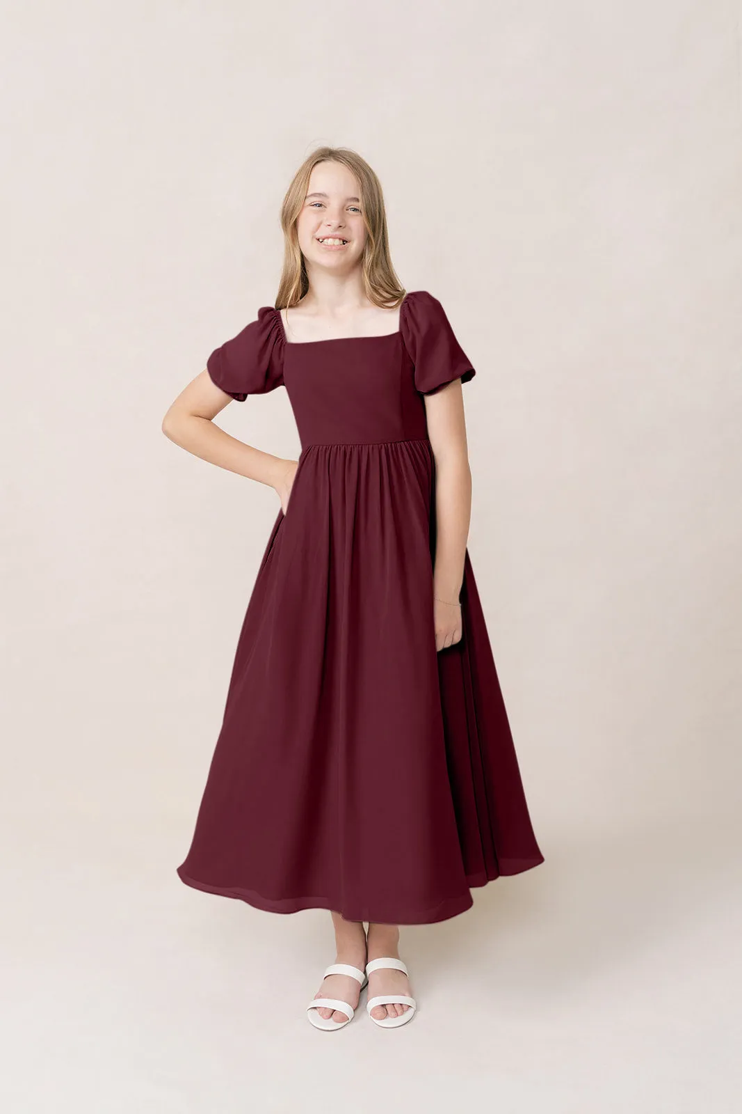 Juniors Maeve Chiffon Dress | Made To Order