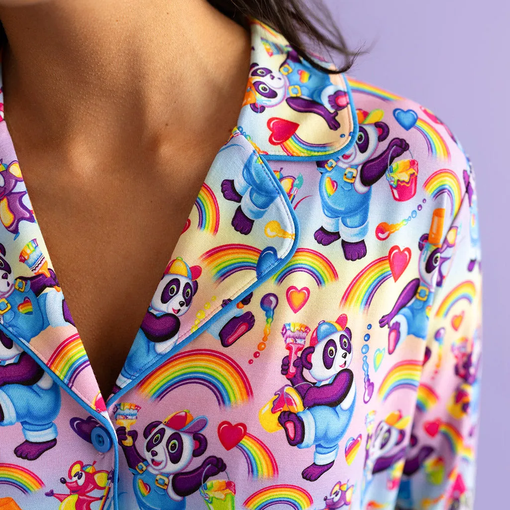 Lisa Frank® Panda Painter Women's Luxe Sleep Shirt