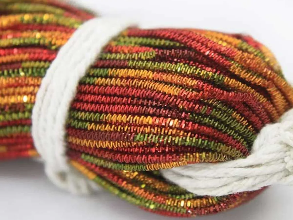 Multi Colored Nakshi / Bullion Wire