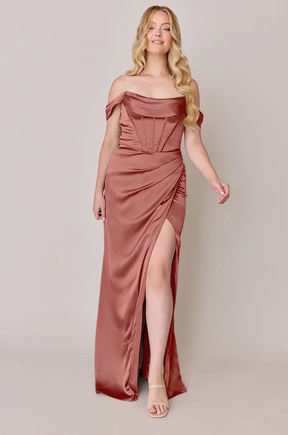 Paris Satin Dress | Made To Order