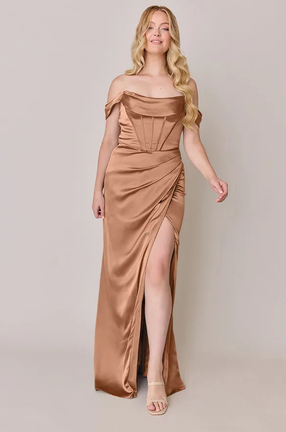 Paris Satin Dress | Made To Order