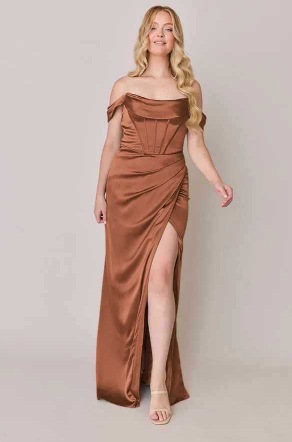 Paris Satin Dress | Made To Order