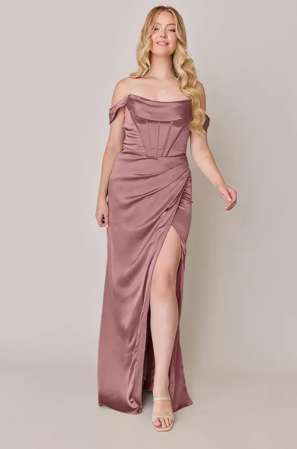 Paris Satin Dress | Made To Order