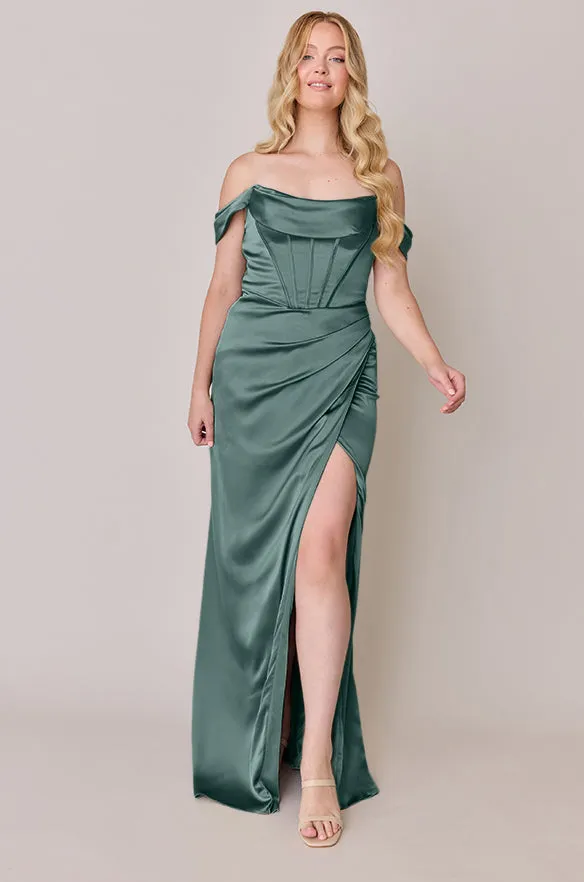 Paris Satin Dress | Made To Order