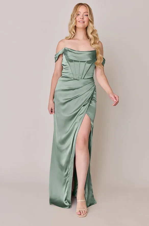 Paris Satin Dress | Made To Order