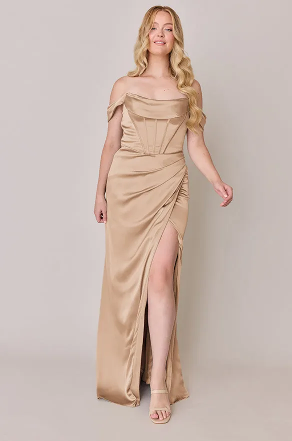 Paris Satin Dress | Made To Order