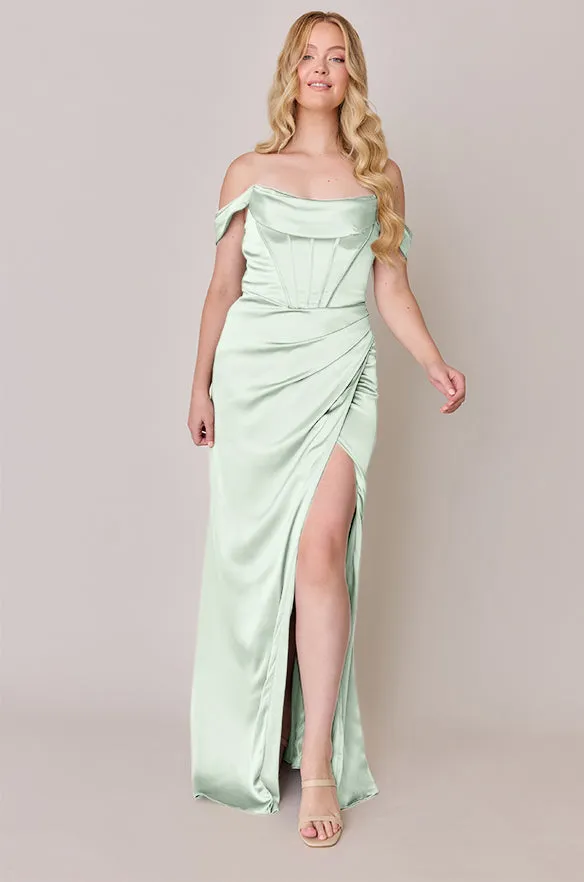 Paris Satin Dress | Made To Order