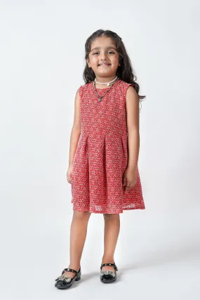 Pleated Frock For Girls