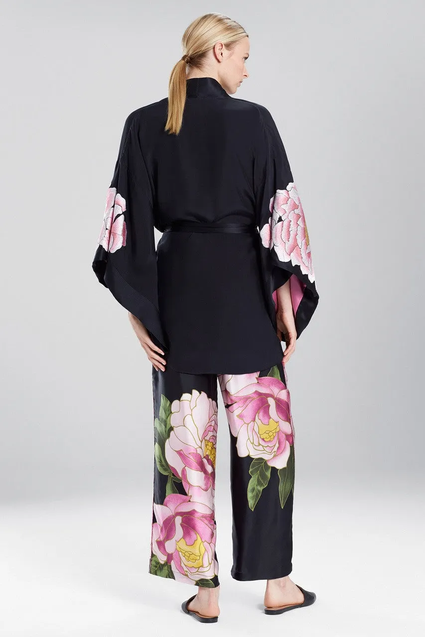 Radiant Peony Robe