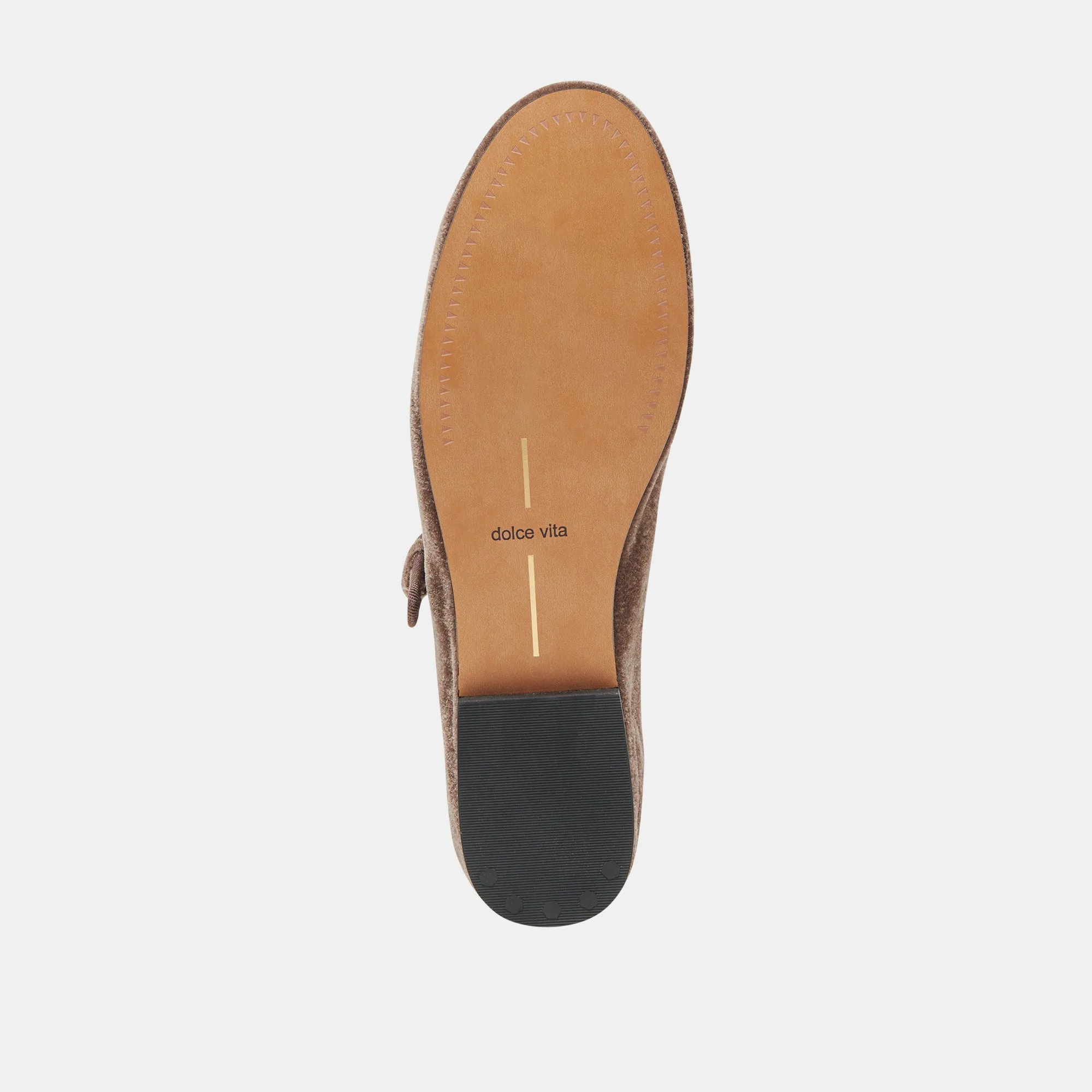 ROSLYN BALLET FLATS SMOKE VELVET