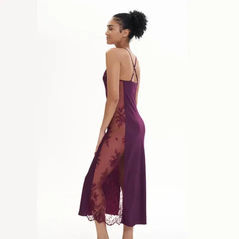 Rya Darling Gown Aubergine