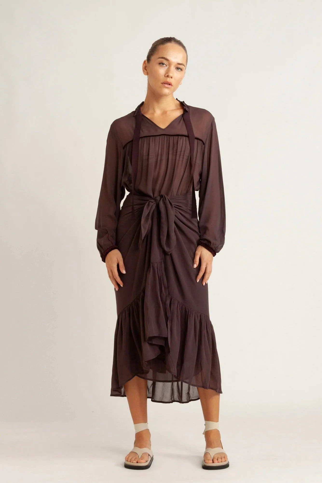 Tobi Wrap Skirt Dress