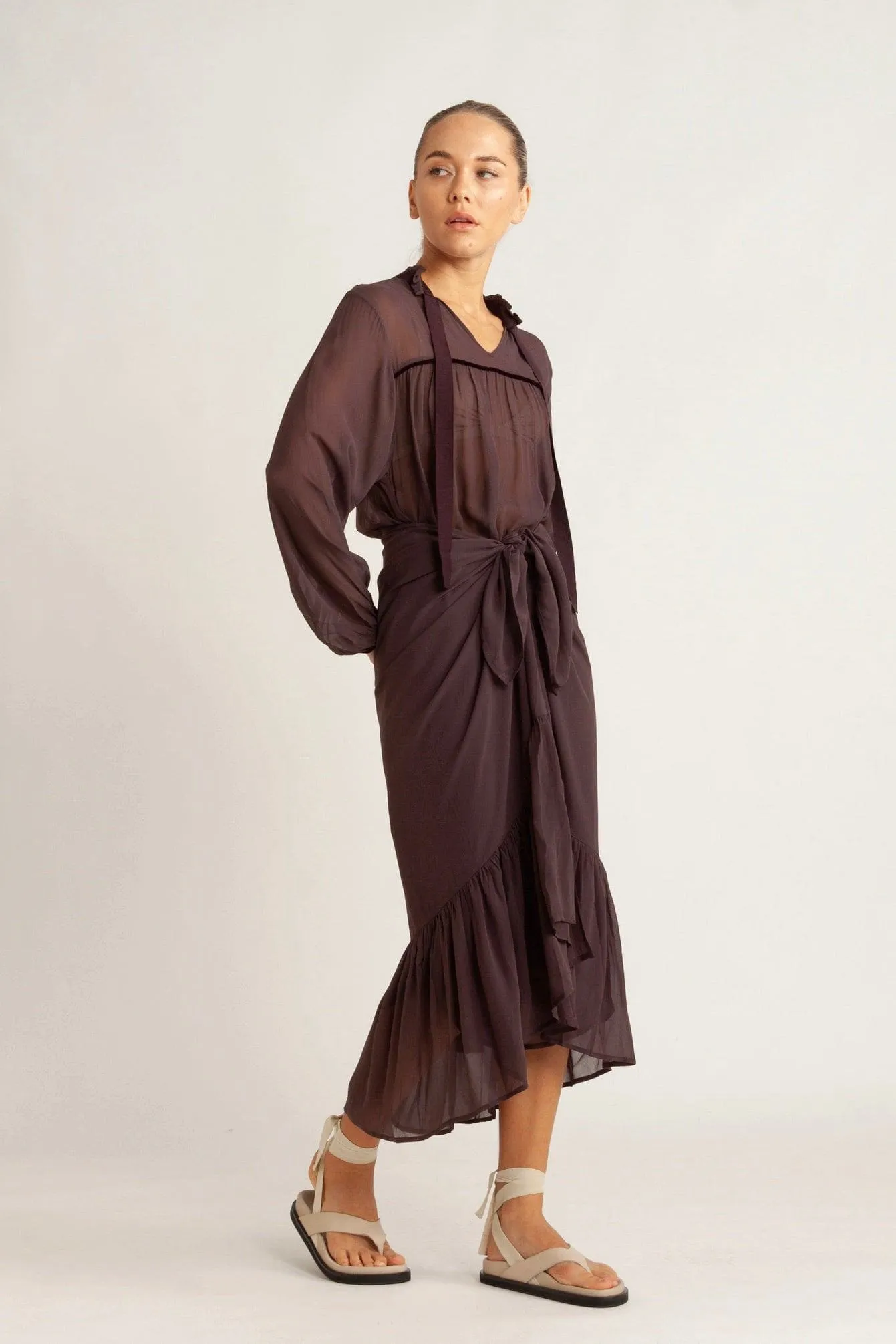 Tobi Wrap Skirt Dress