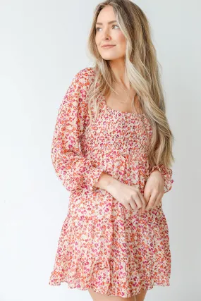 View From The Meadow Floral Mini Dress