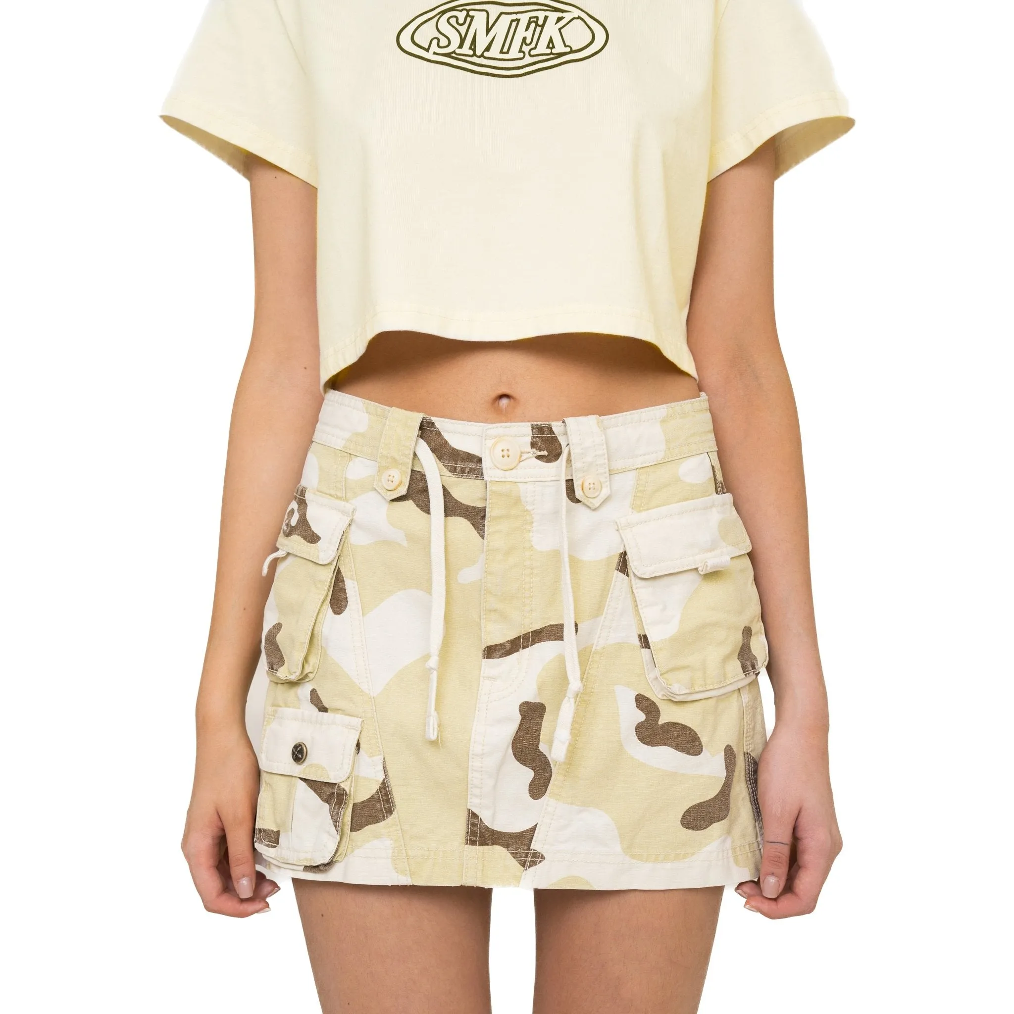 WildWorld Desert Camouflage Stray Mini Skirt