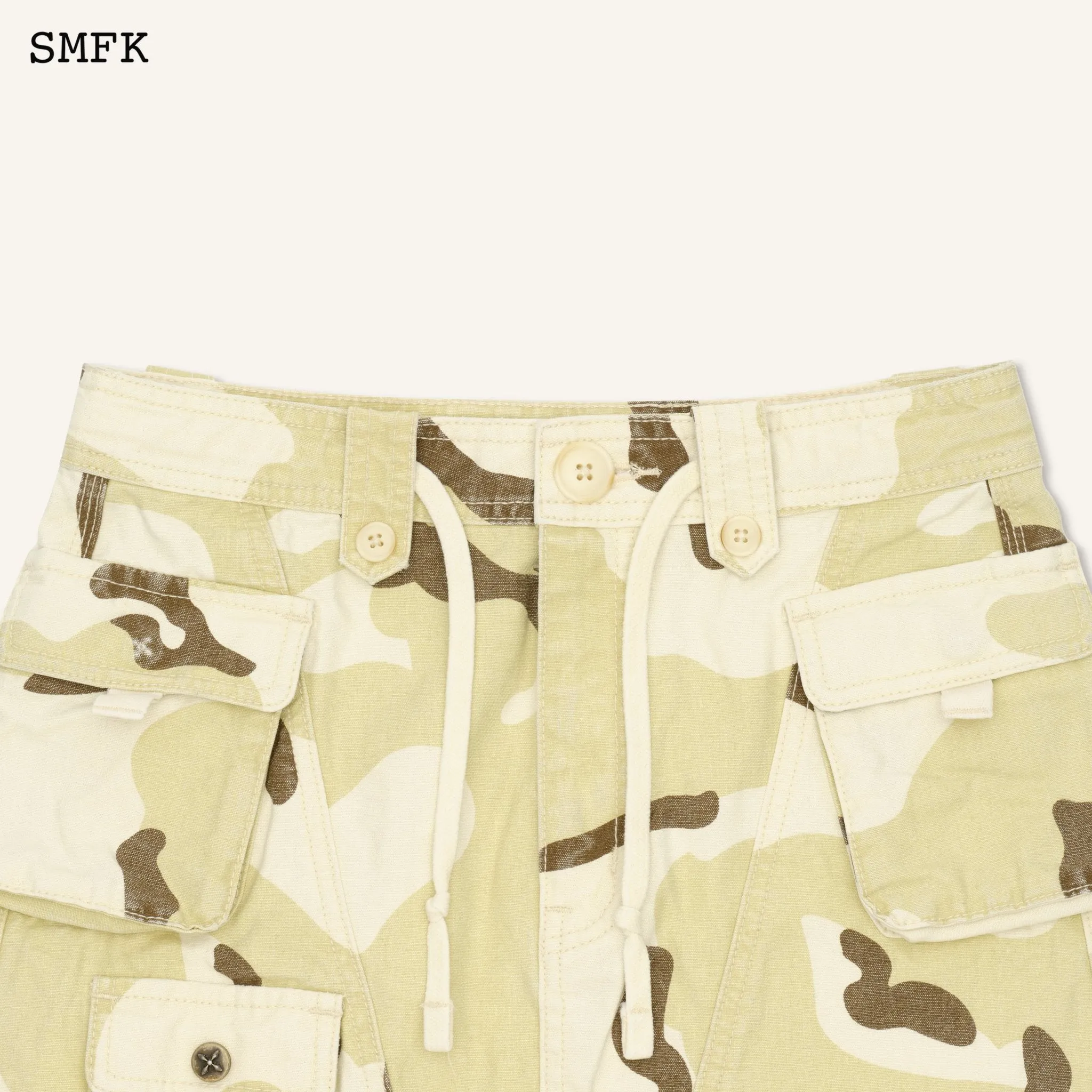 WildWorld Desert Camouflage Stray Mini Skirt