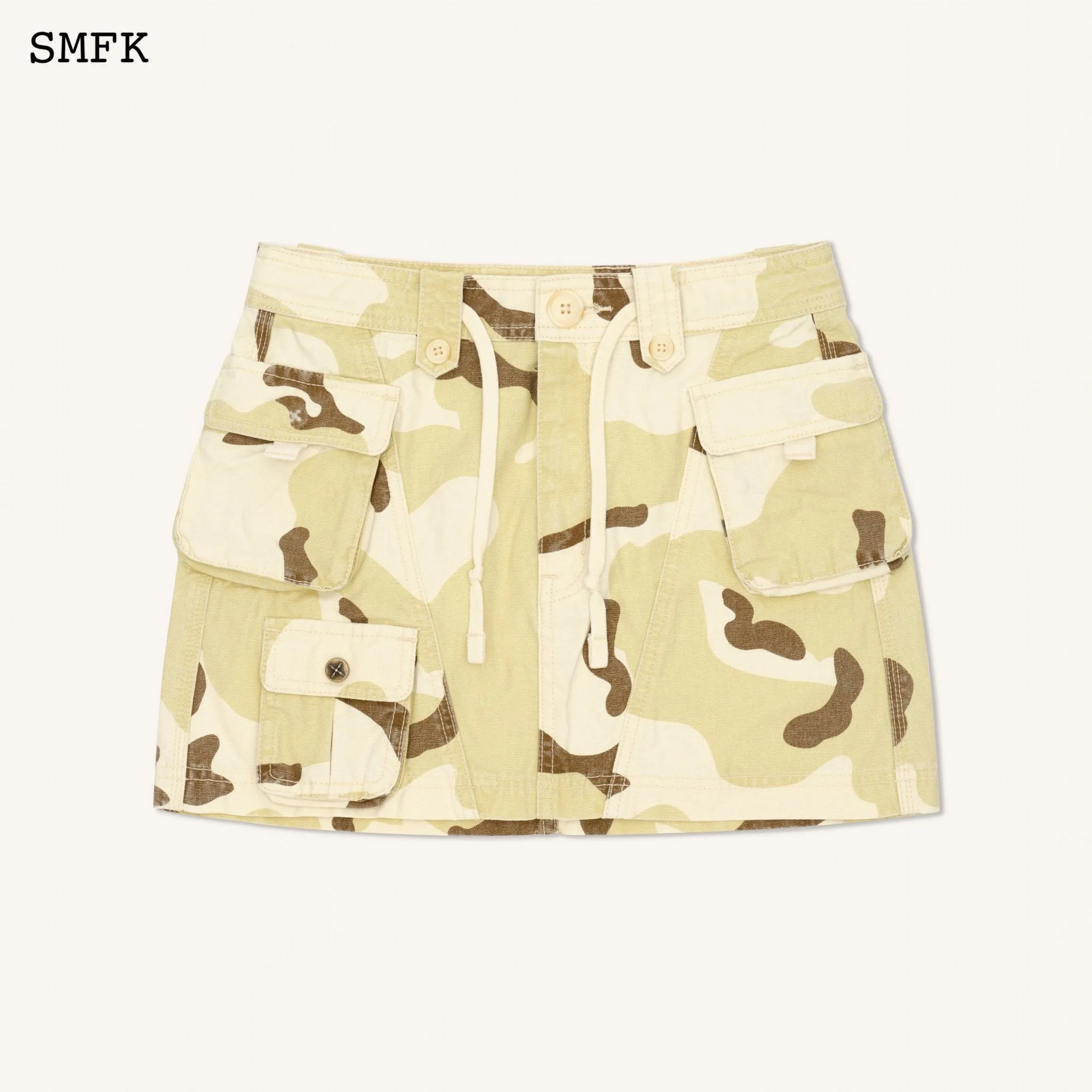 WildWorld Desert Camouflage Stray Mini Skirt