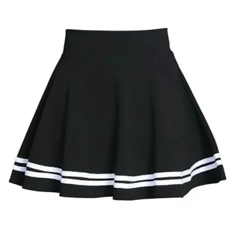 Women Skirt High Waist Mid-Pleated Korean Version