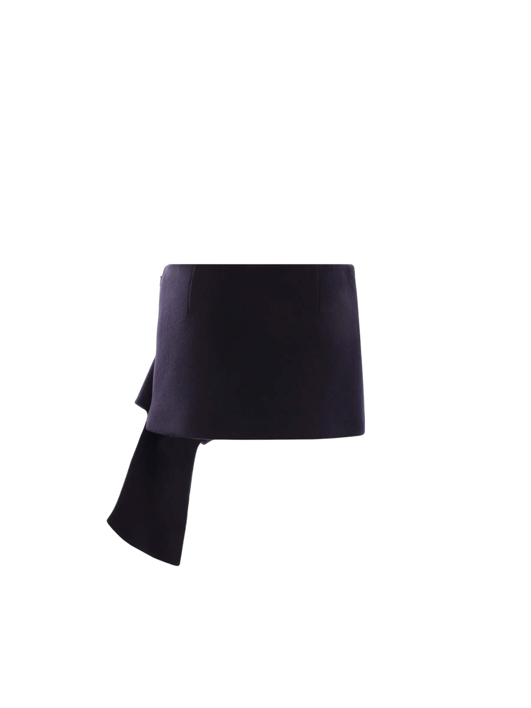 Wool Cashmere Miniskirt